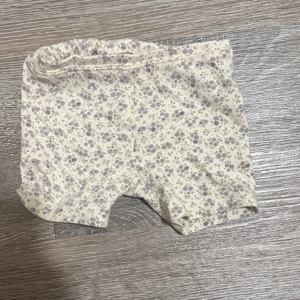 Floral Print Baby Shorts